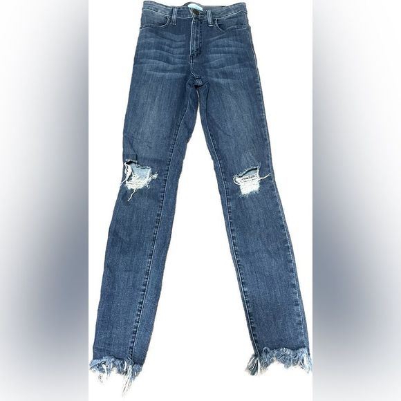 Mumu Blue Jeans Size 24 High Rise - Picture 1 of 7